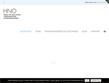 Tablet Screenshot of hno-augsburg.com